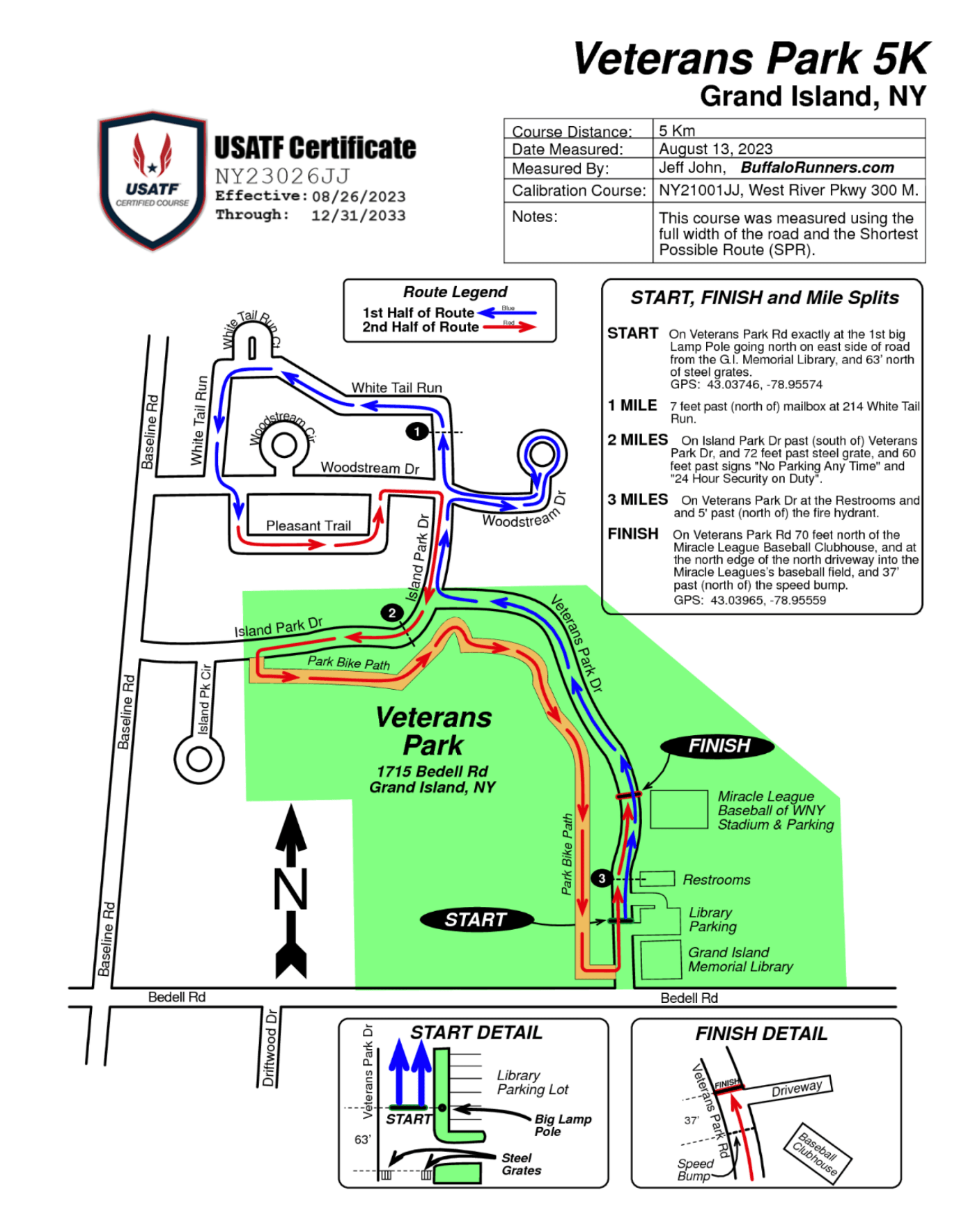 Spooky Sprint 5K Run/Walk in Grand Island, NY Details, Registration
